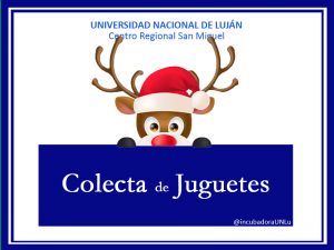 Colecta de juguetes Navidad 2018