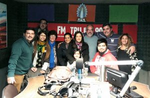 Visita a Radio Trujuy, al programa Comunidad en Accion