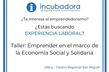 convocatoria al taller anual para facilitadores del emprendedores de la economia social y solidaria