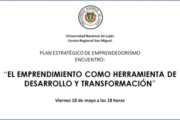 Invitacion encuentro el emprendimiento como herramienta