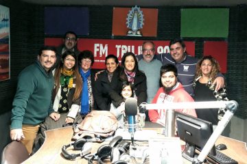 Visita a Radio Trujuy, al programa Comunidad en Accion