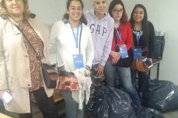 Equipo de la Incubadora entrega donaciones a Estrellita de mi Esperanza