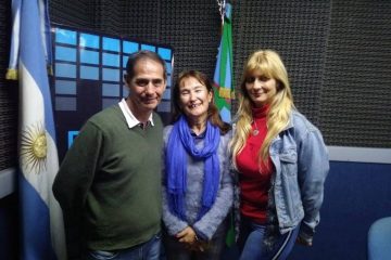 visita a la radio FM plus